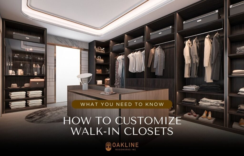 how to customize walk in closets