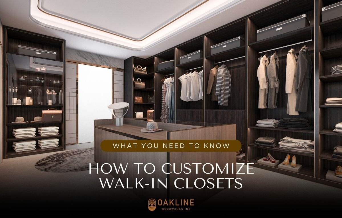 how to customize walk in closets