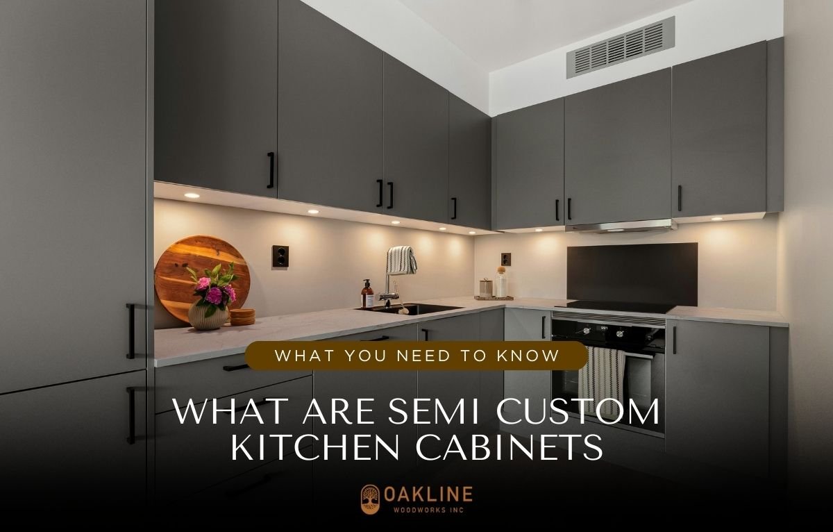 what are semi custom kitchen cabinets