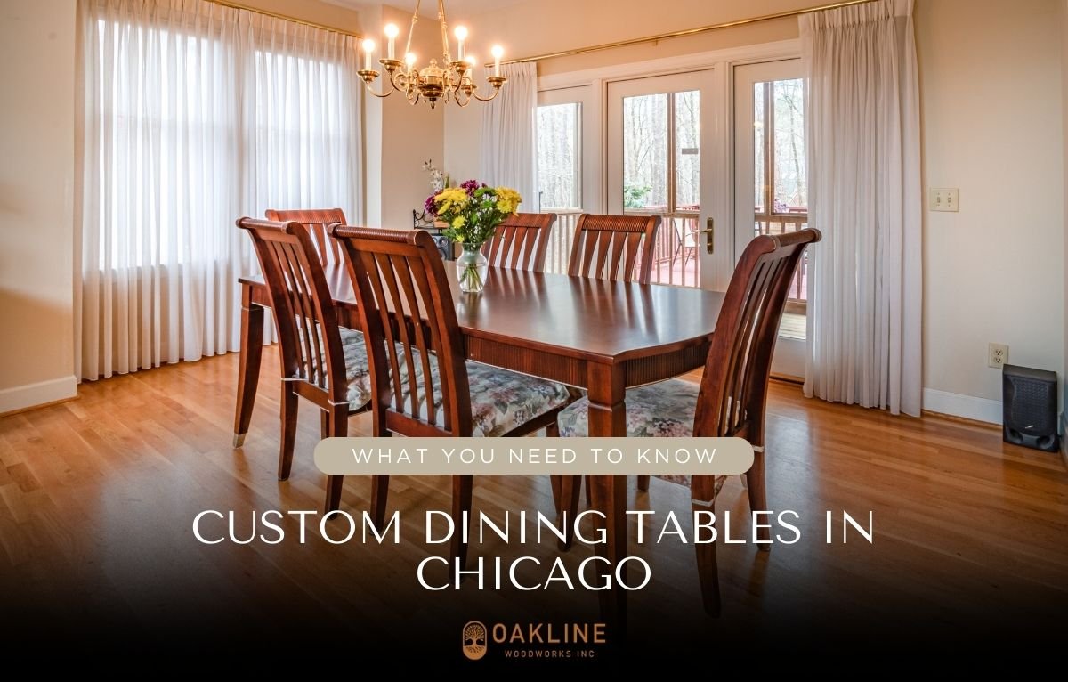 custom dining tables in Chicago